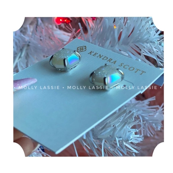 Kendra Scott Ryan Iridescent Drusy - Picture 2 of 2